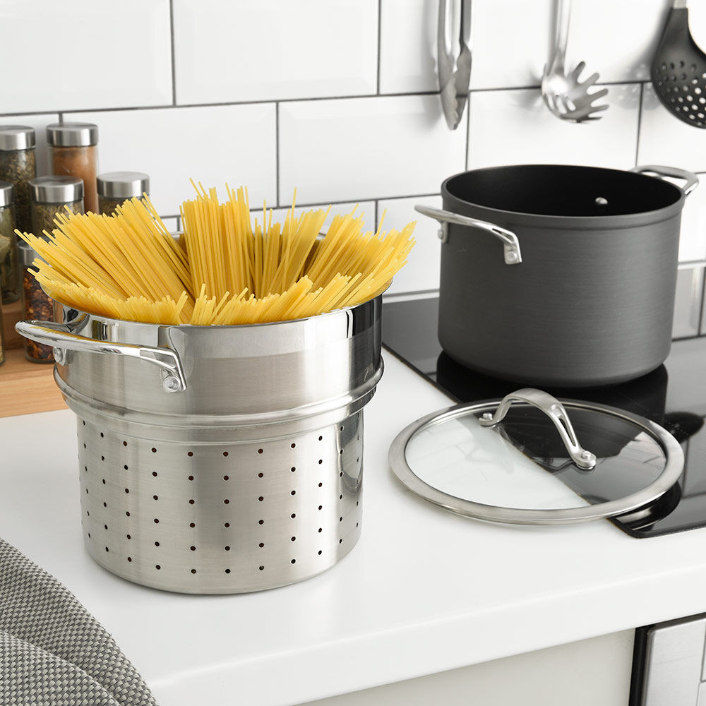 Professional Anodised Pasta Pan 20cm / 4.4L