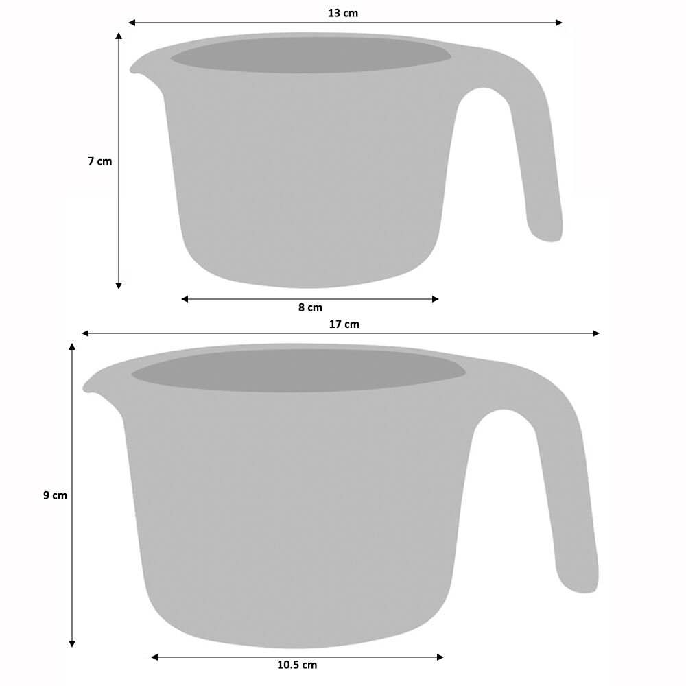 Glass Measuring Jug Set of 3 Measuring Cups, Jugs and Spoons from ProCook