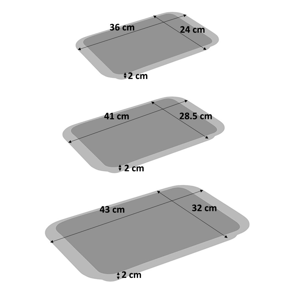 Main image for Stainless Steel Baking Tray Set