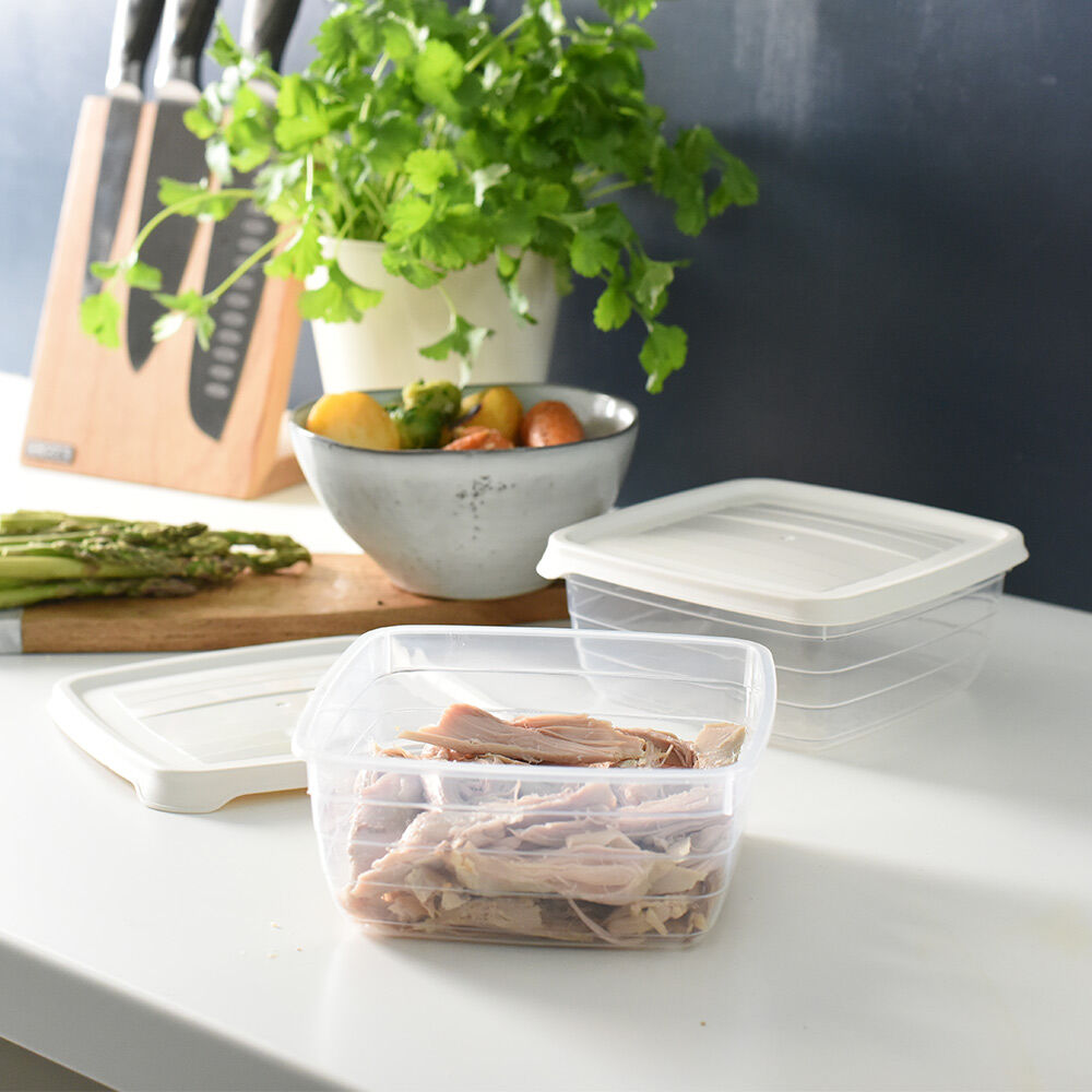 ProCook Square Storage Containers 2 Piece Large