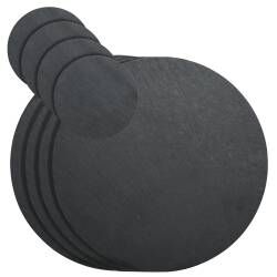 ProCook Slate Placemat and Coaster Set - 4 Piece Round
