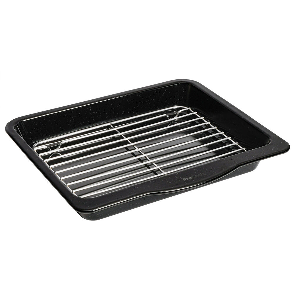 Heavy Gauge Enamel Roasting Tin Set 3 Piece | Roasting Tins, Trays ...