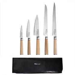 Nihon X50 Knife Set - 5 Piece and Knife Case