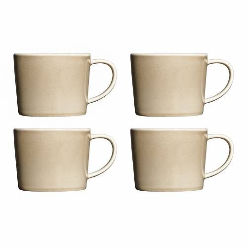 ProCook Stoneware Mug Set of 4 Black ProCook