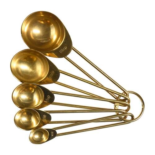 Gold Measuring Spoons