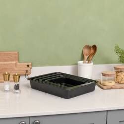 Main image for image of Enamel Roasting Tin Set 4 Piece