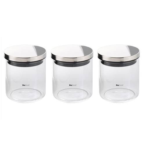 ProCook Small Storage Jars Set of 3
