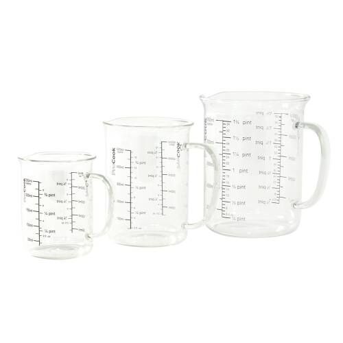 Glass Measuring Jug Set