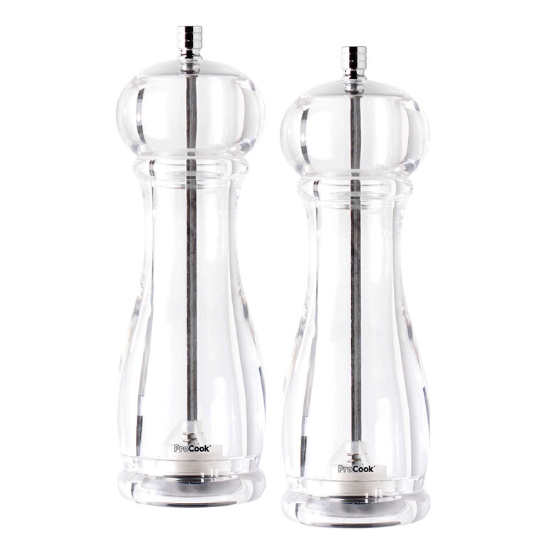 ProCook Acrylic Salt and Pepper Mill Set ProCook