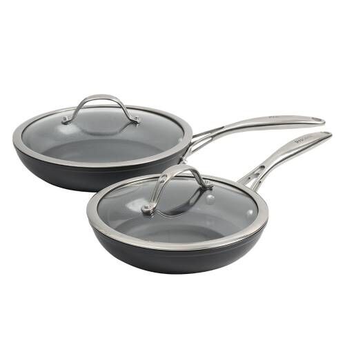 Professional Ceramic Frying Pan with Lid Set