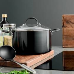 Secondary image for image of Gourmet Ceramic Non-Stick Stockpot & Lid 24cm / 6.0L