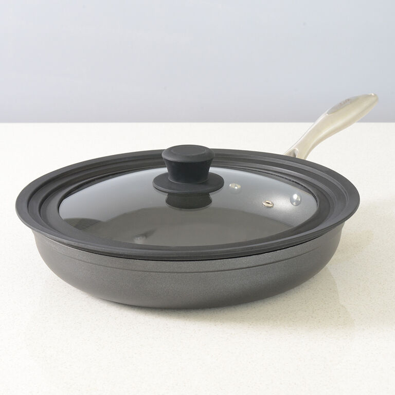 Universal Lid 14CM-30CM Universal Lid Tempered Glass Lid for Frying Pan  Saucepan Cooking Pot Wok with Knob Kitchen Replacement Cookware Lid Cooking