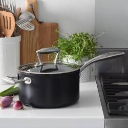Secondary image for image of Elite Forged Saucepan & Lid 20cm / 3.4L