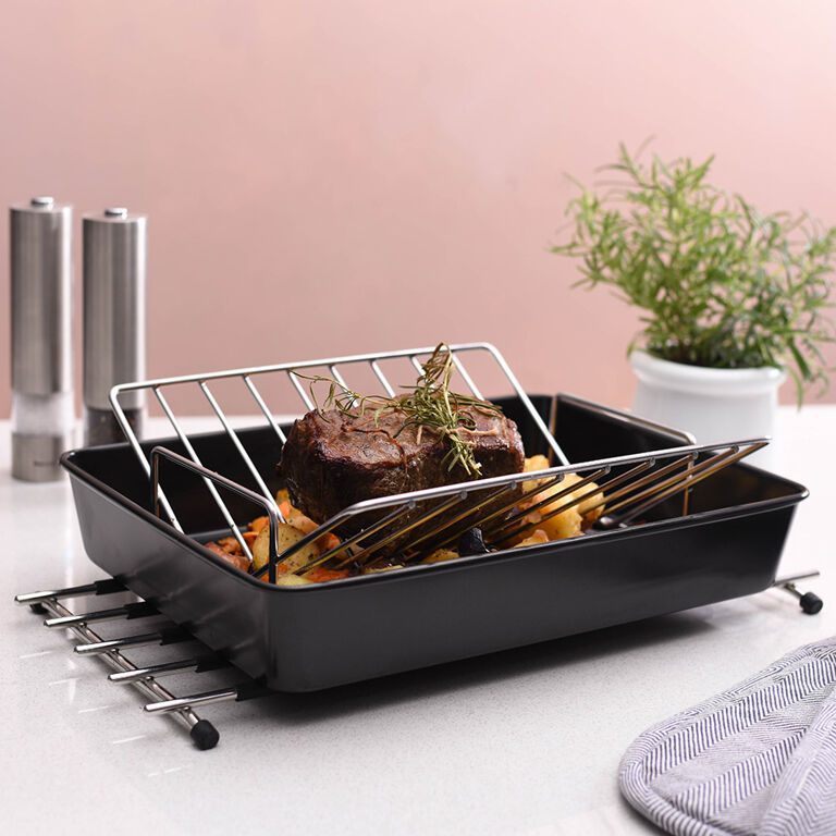 ProCook Non-Stick Roasting Tin with Rack