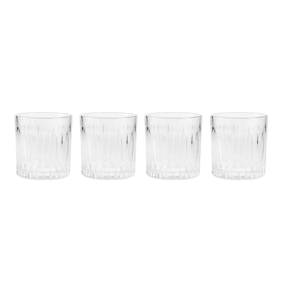 Secondary image for Savona Clear Ribbed Tumblers