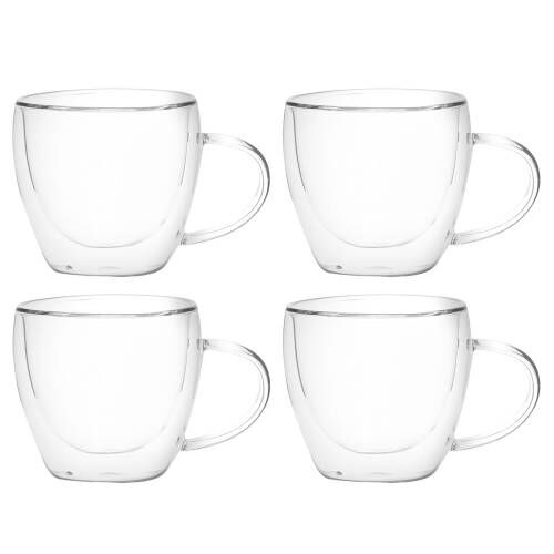 ProCook Double Walled Glass Espresso Cup Set of 4