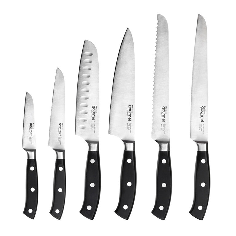 6-pc knife set consist of MR-1410 –