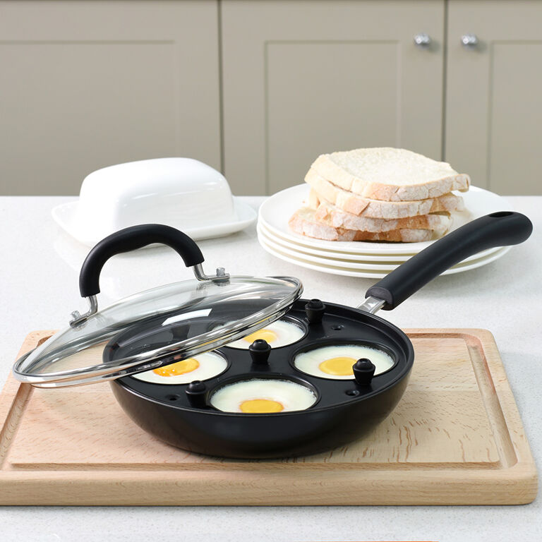 Modern Innovations Egg Poacher Pan Nonstick, Stainless Steel Poached Egg  Maker, Poached Egg Pan w/Handle, Perfect Egg Maker, Poached Egg Cooker, Egg