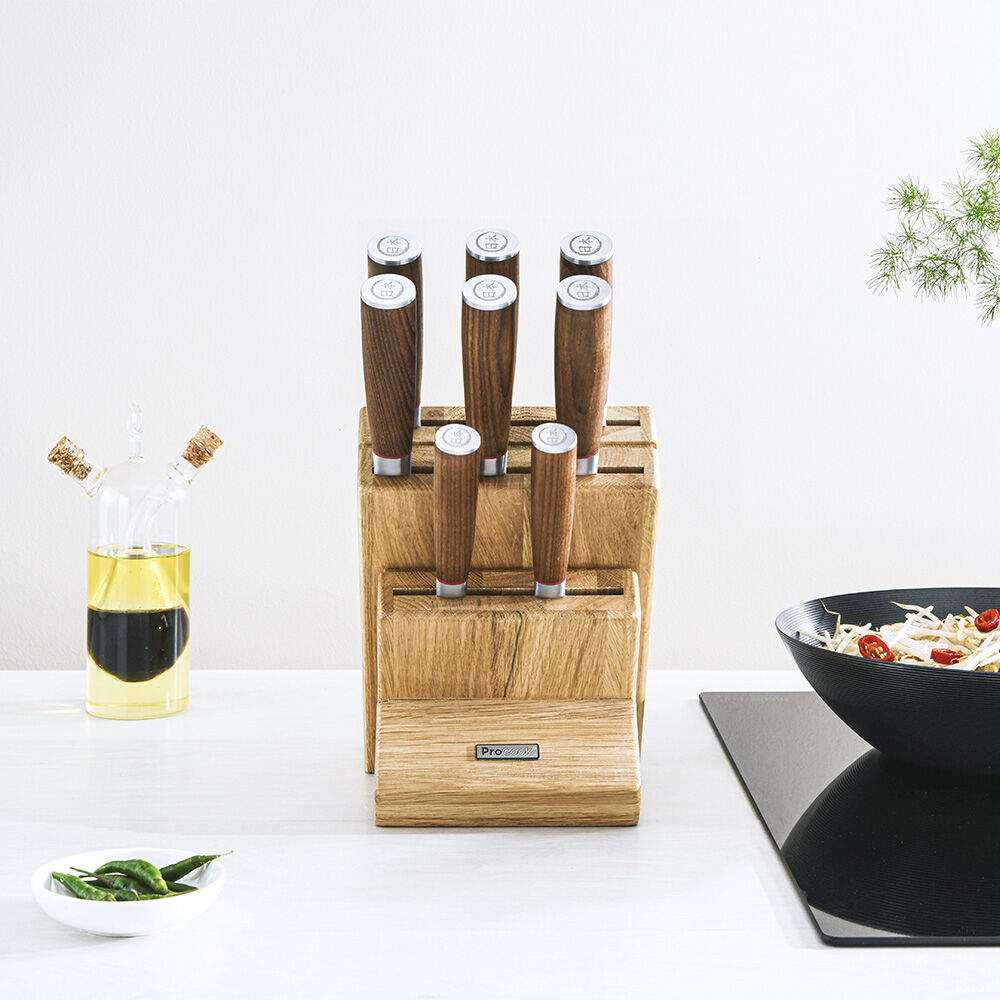 Nihon X50 Knife Set 8 Piece and Wooden Block