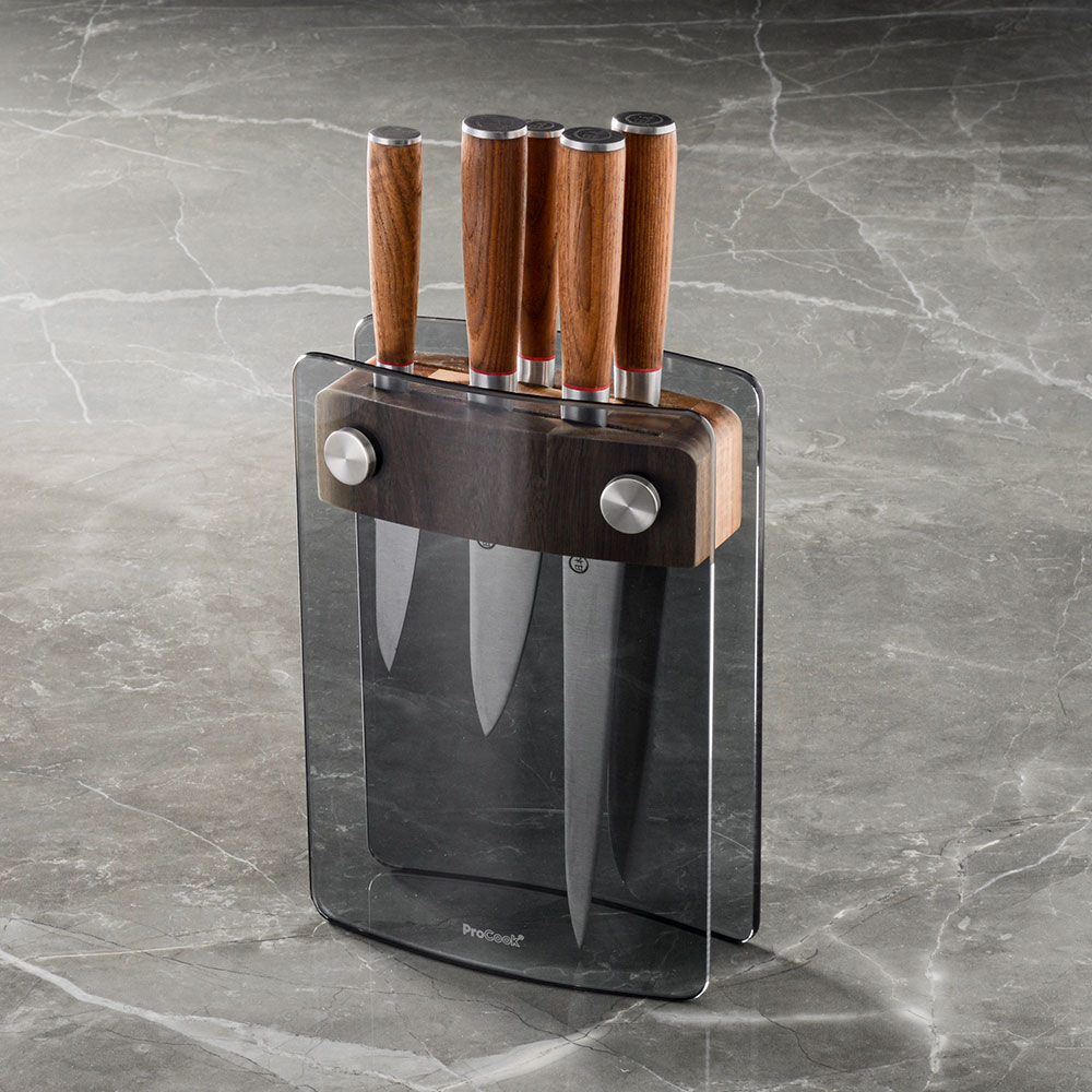 Nihon X50 Knife Set 3 Piece and Block Nihon X50 from ProCook