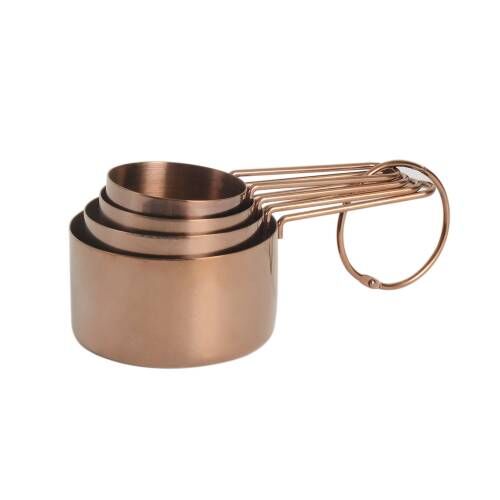 Gold Measuring Cups 4 Piece