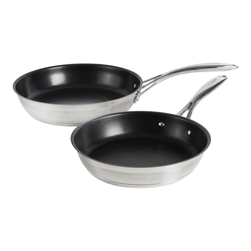 Professional Stainless Steel Frying Pan | ProCook