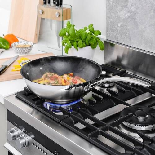 Professional Stainless Steel Wok