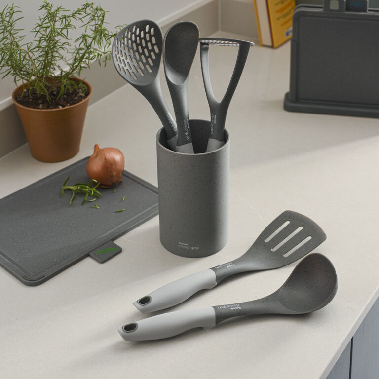 Designpro Nylon Utensil Set with Granite ProCook