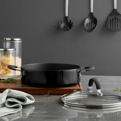 Secondary image for image of Gourmet Ceramic Non-Stick Shallow Casserole Dish & Lid 24cm / 2.9L